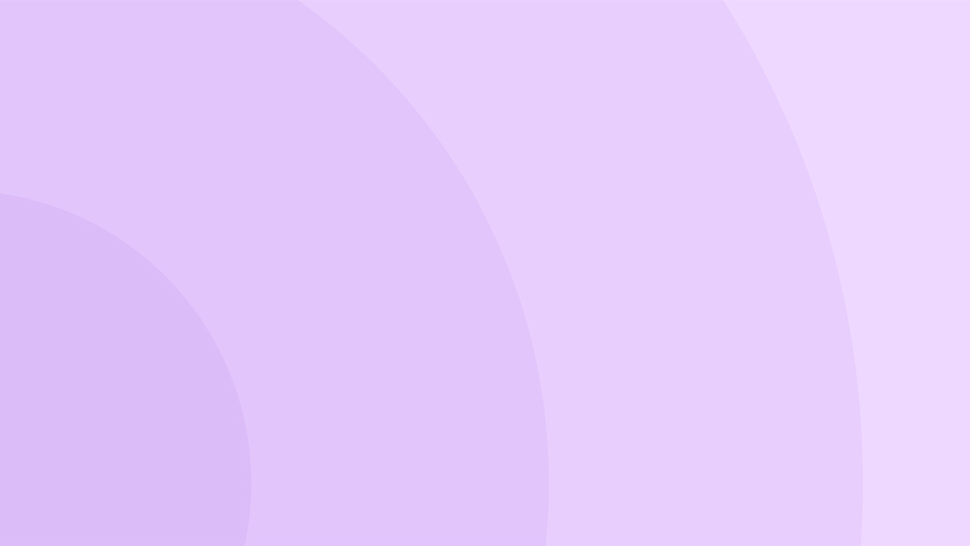 Light purple quarter circle overlapping design