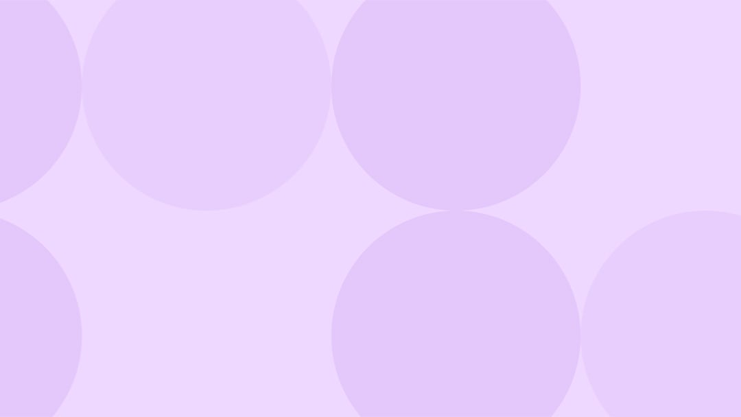 Light purple circles design